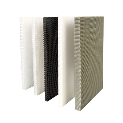 Qualität High Flatness PP Honeycomb Sandwich Panel Kern leicht zu schneiden Biegen Fabrik