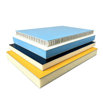Calidad Panel de núcleo de espuma de fibra de vidrio, cuerpo delgado a prueba de golpes, panel de resistencia mecánica estable Fábrica