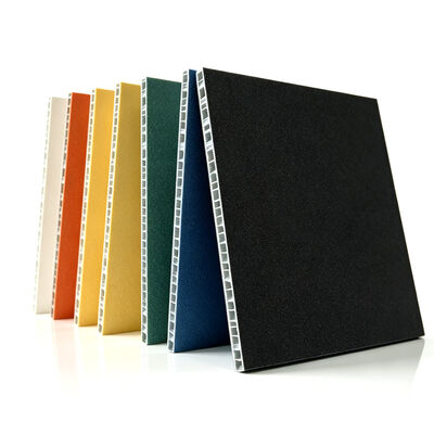 Quality PP Fiberglass Honeycomb Laminated Panels Crack Resistant Anti-Aging Damp Blocking factory